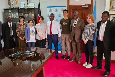 Visit by the delegation from Yamaguchi University Japan